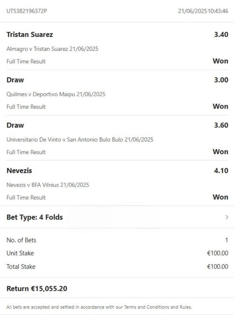Big Guaranteed Ticket
